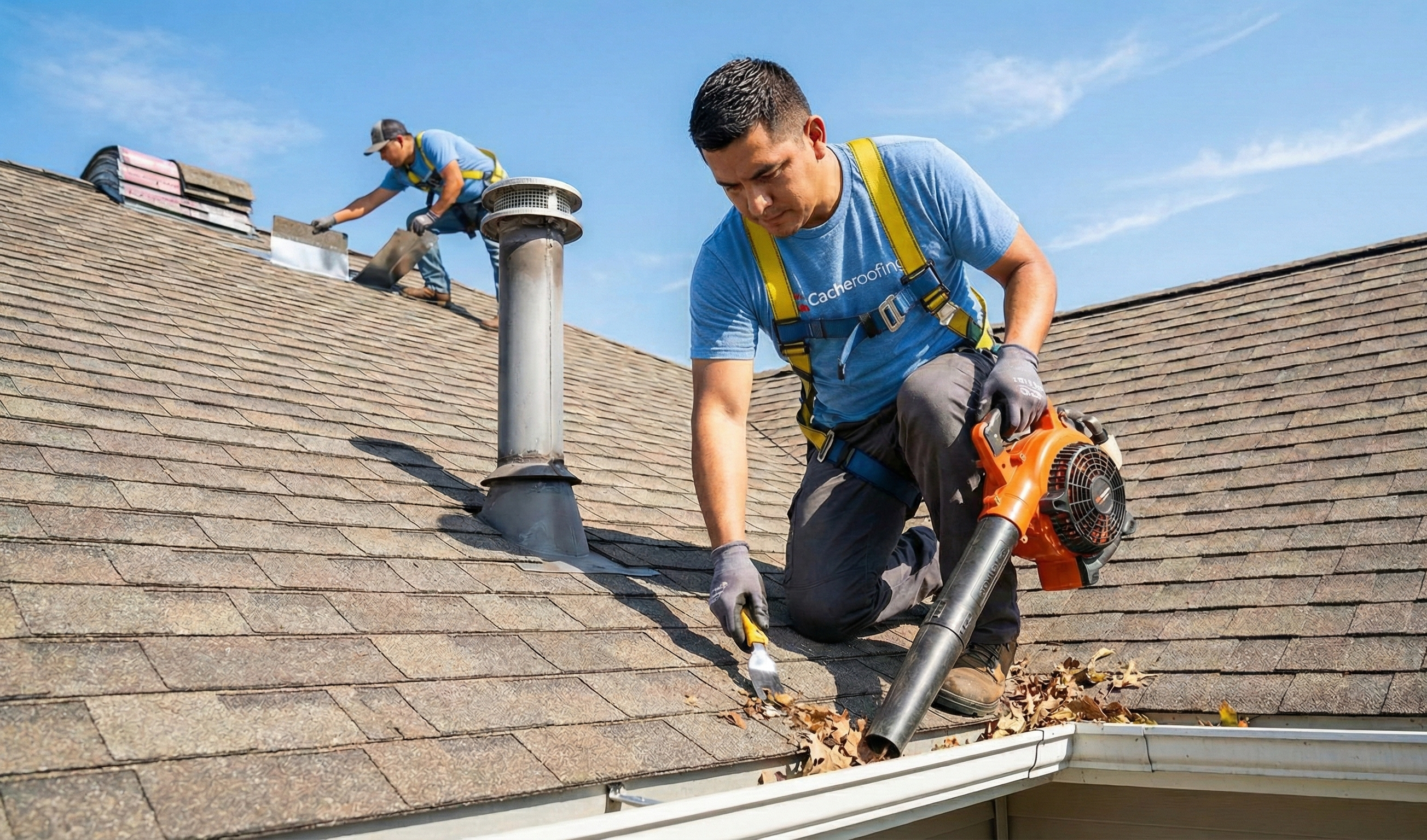 A large circular object in the middle of a building