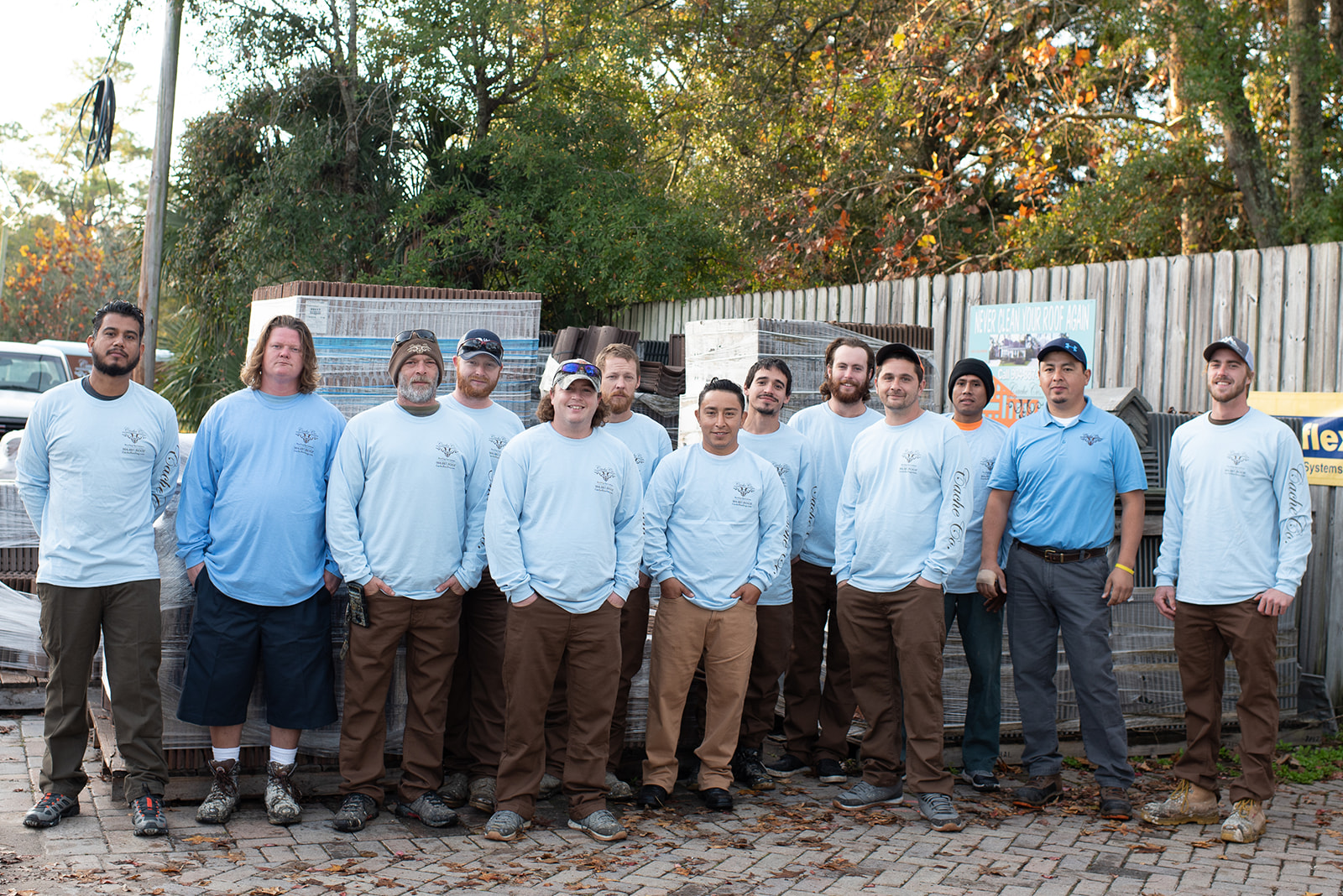 A large circular object in the middle of a building