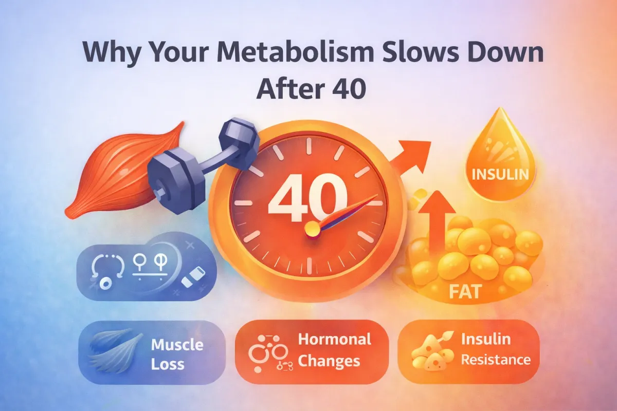 Why Your Metabolism Slows Down After 40