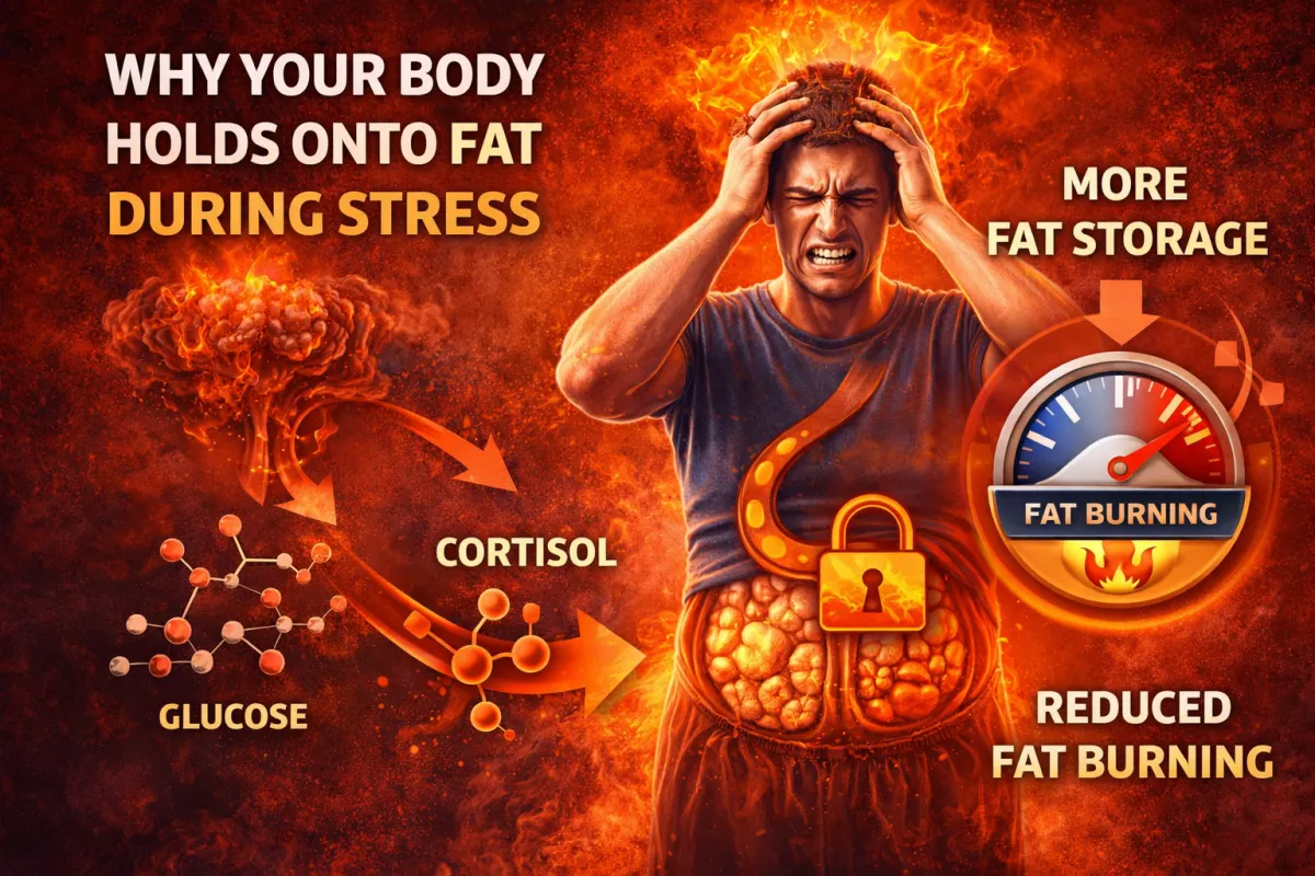 Why Your Body Holds Onto Fat During Stress