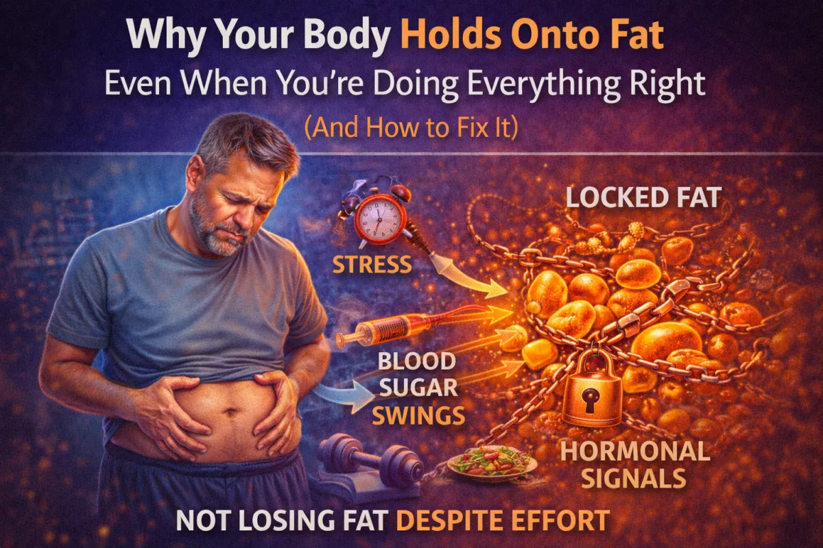 Why Your Body Holds Onto Fat (Even When You’re Doing Everything Right)
