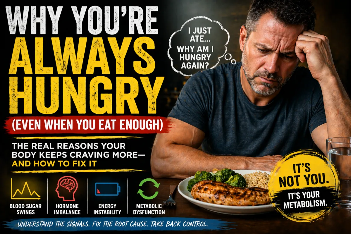 Why You’re Always Hungry (Even When You Eat Enough)