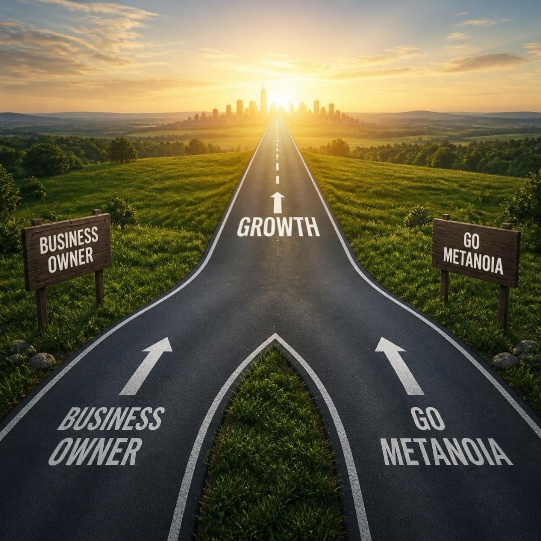 Go Metanoia plus Busines Owner equals Growth