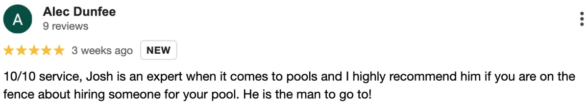 pool care near me