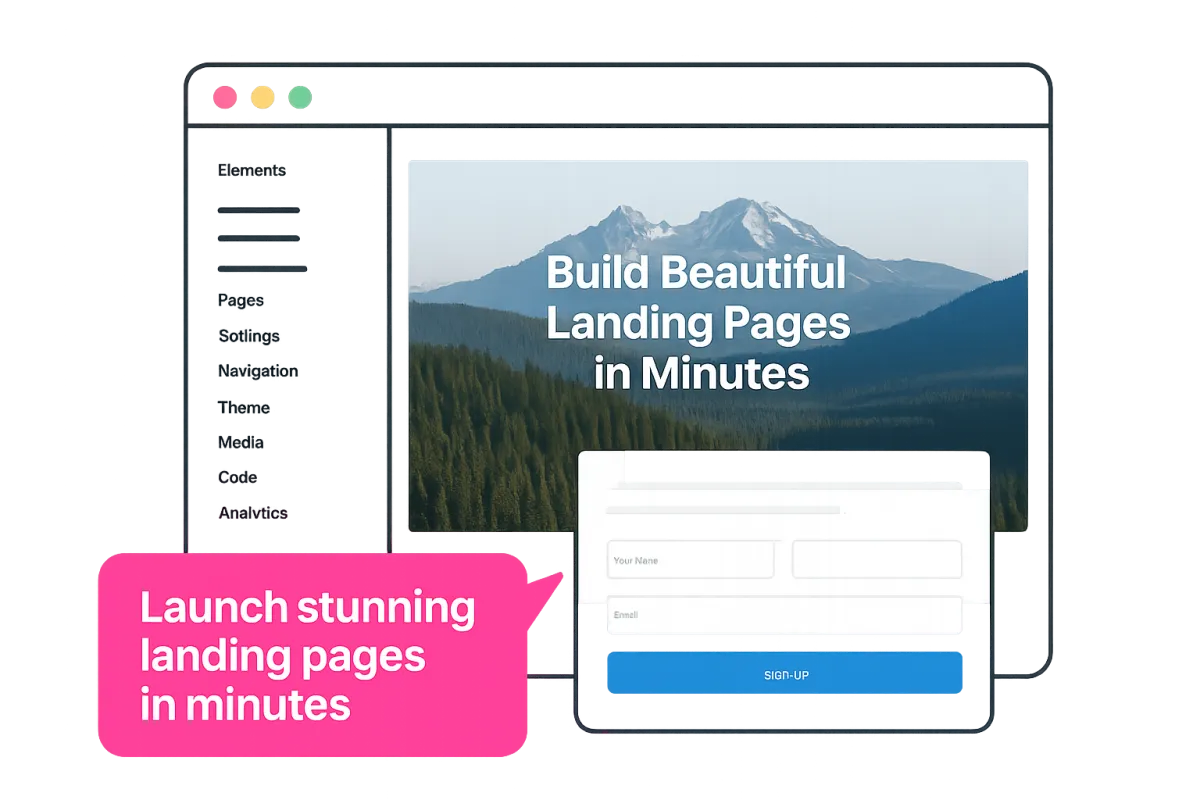 Kalngo website builder
