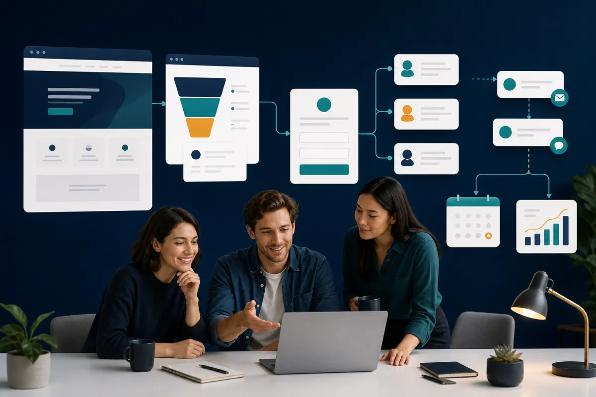 How to Build Landing Pages and Funnels in Kalingo