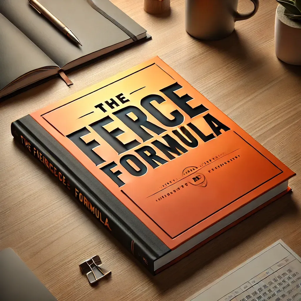 picture of the binder copy of the fierce formula book