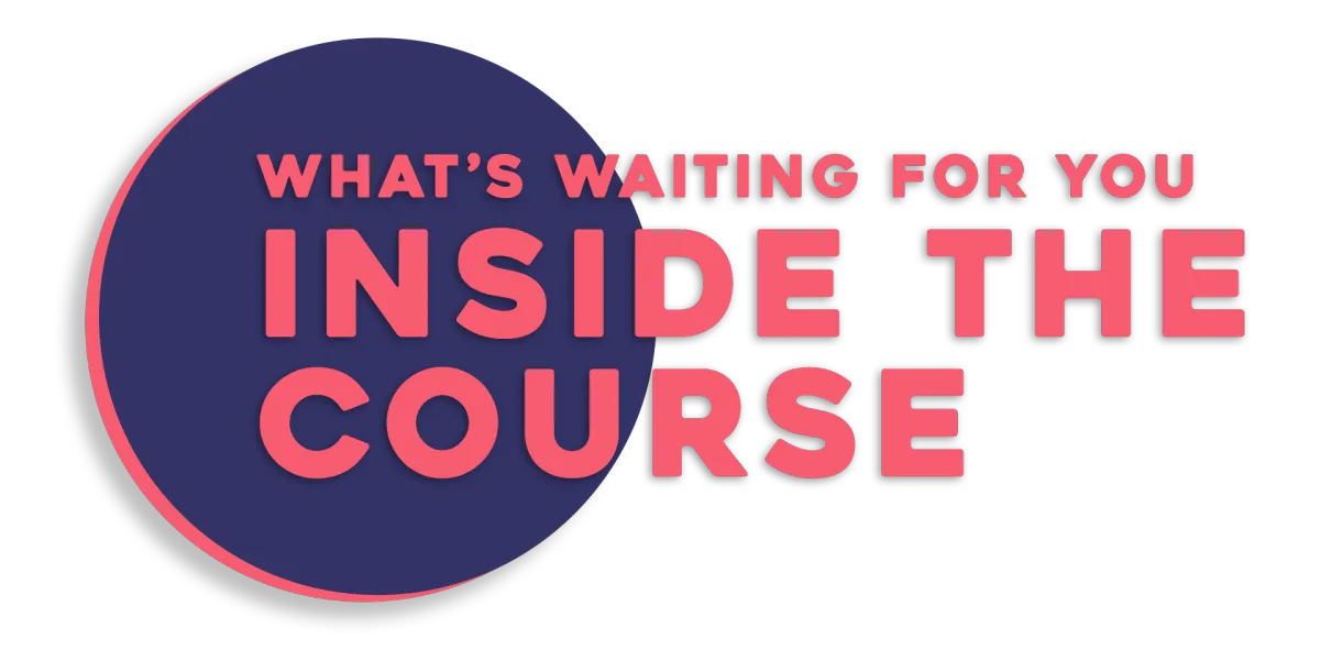 What's inside the course illustration