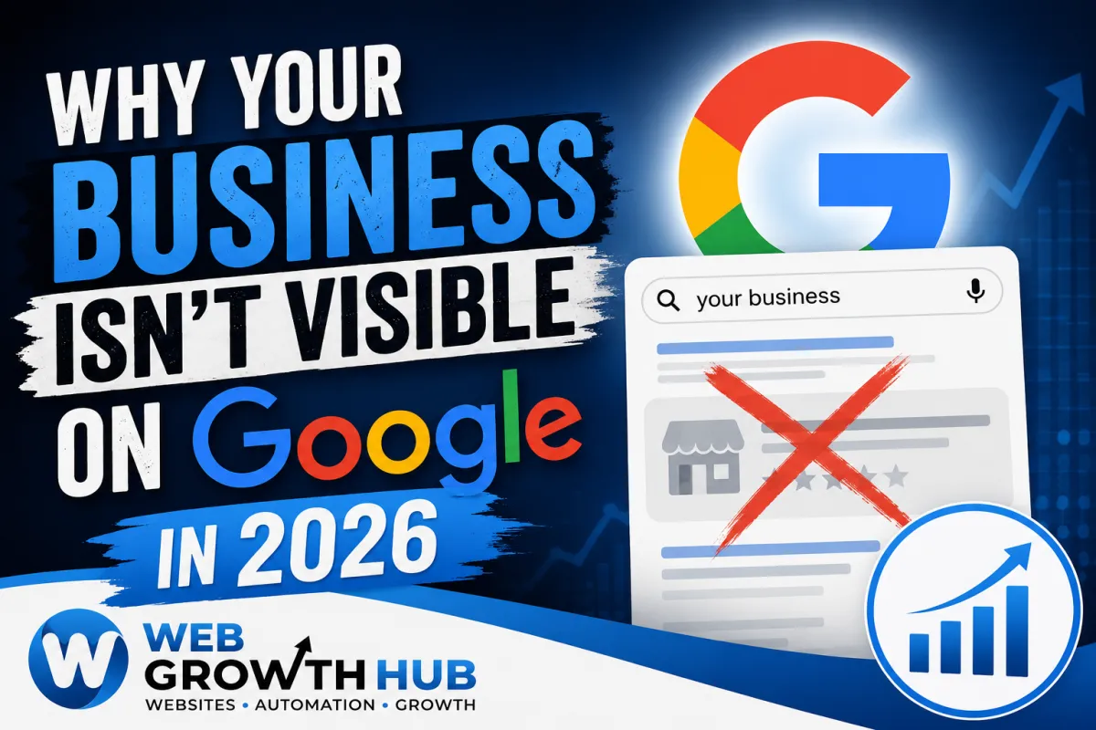 Why Your Business Isn't Visible on Google in 2026