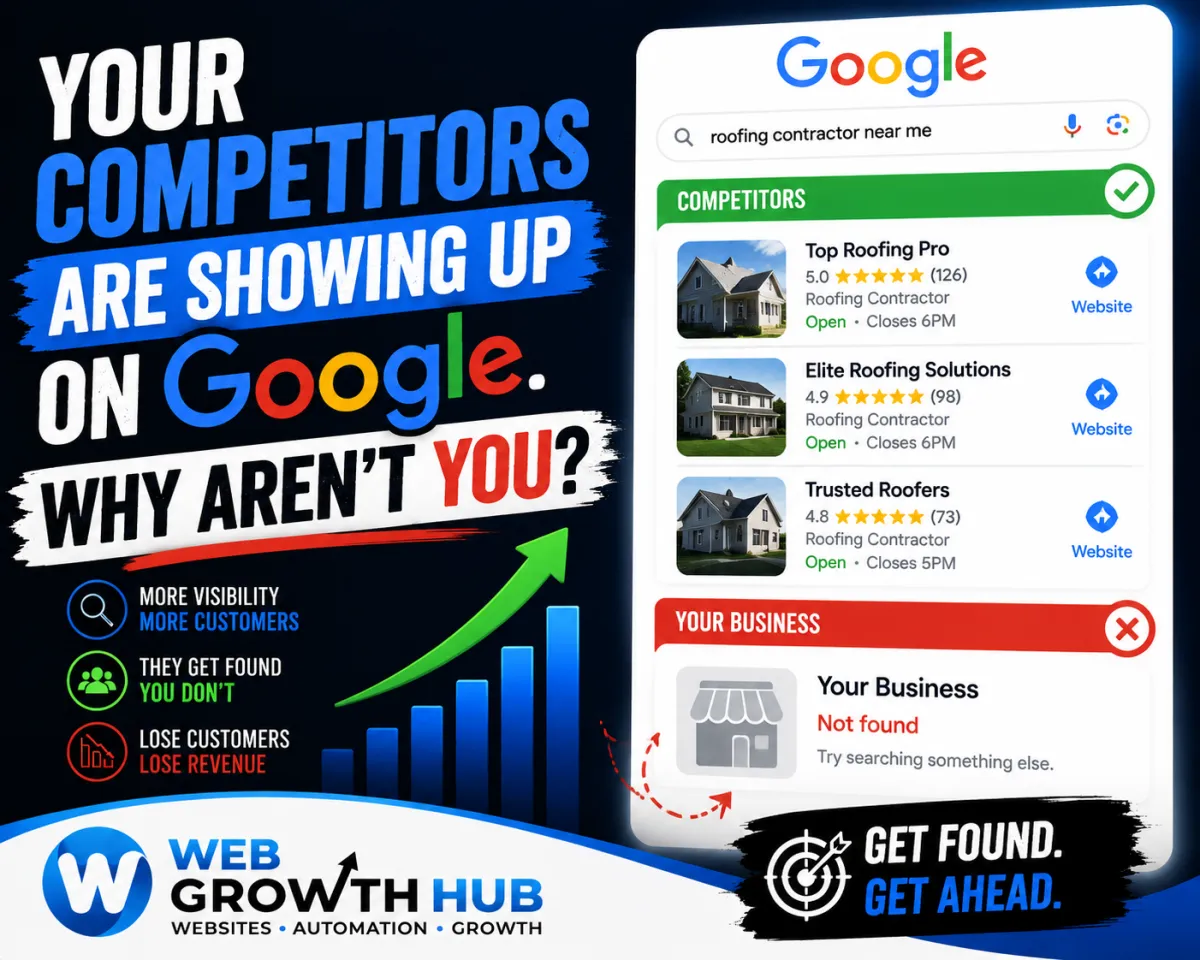 Your Competitors Are Showing Up on Google. Why Aren’t You?