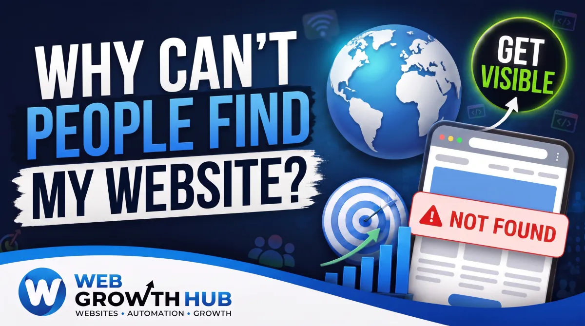 Why People Can’t Find Your Website and How to Fix It