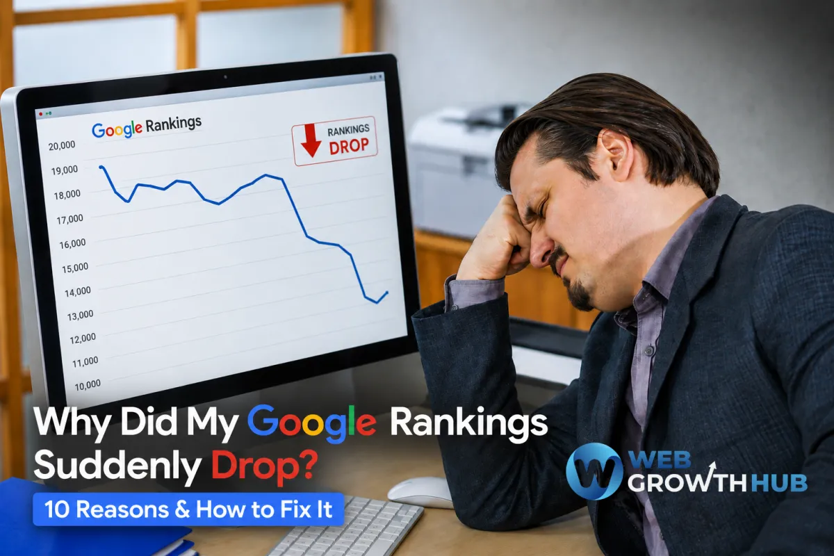 Why Did My Google Rankings Suddenly Drop? 10 Reasons & How to Fix It