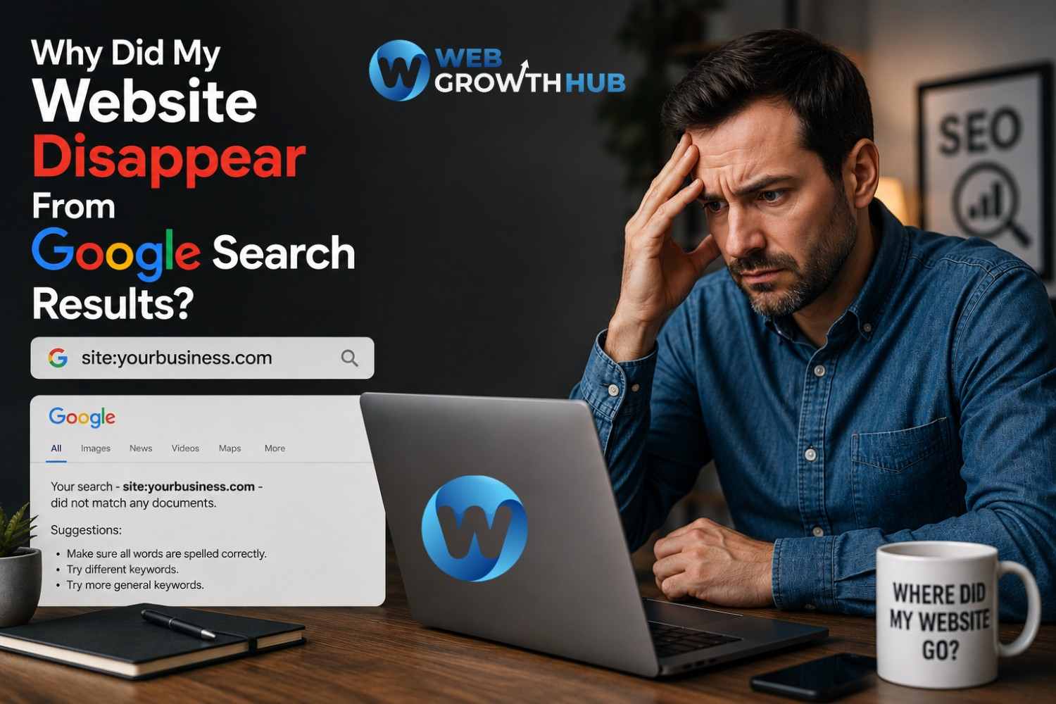 Why Did My Website Disappear From Google Search Results?