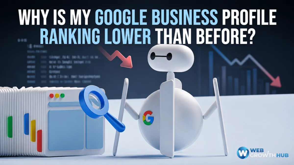 Why Is My Google Business Profile Ranking Lower Than Before?