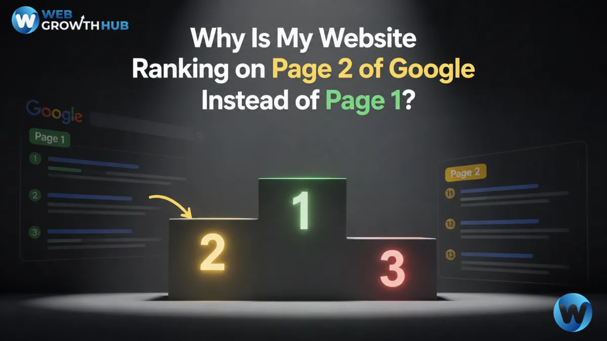 Why Is My Website Ranking on Page 2 of Google Instead of Page 1?