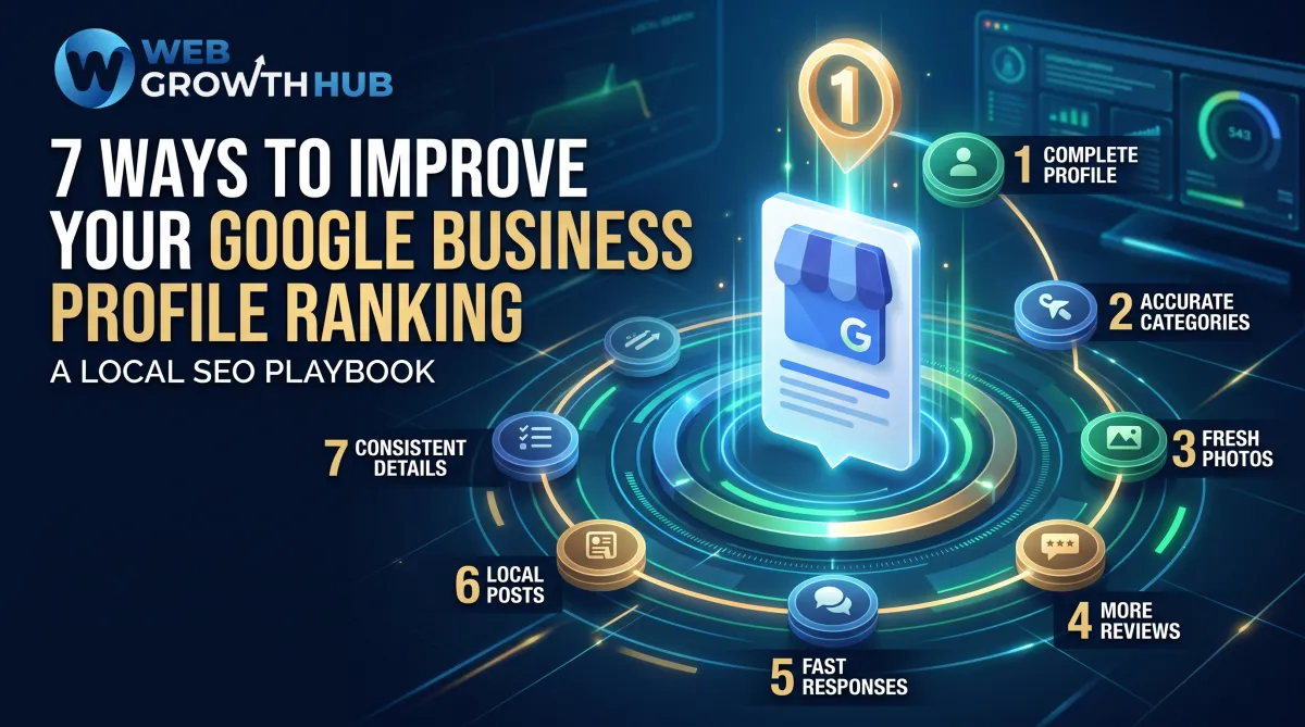 7 Ways to Improve Your Google Business Profile Ranking