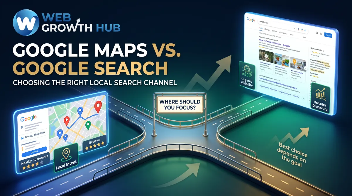 Google Maps vs. Google Search: Where Should Local Businesses Focus?