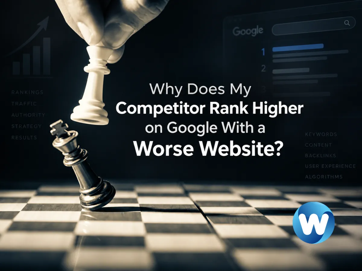 Why Does My Competitor Rank Higher on Google With a Worse Website?