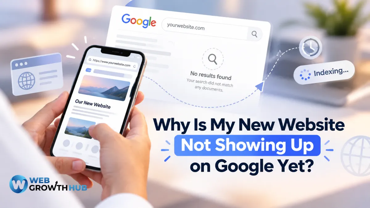 Why Is My New Website Not Showing Up on Google Yet?