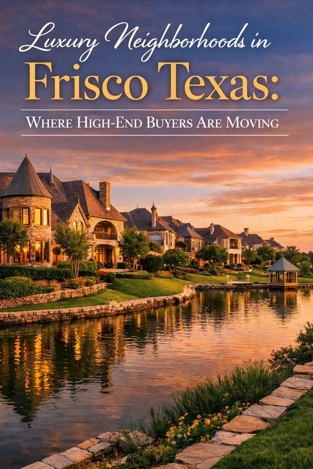 Luxury Neighborhoods in Frisco Texas: Where High-End Buyers Are Moving