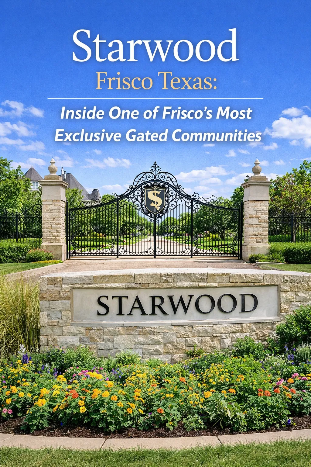 Starwood Frisco Texas: Inside One of Frisco’s Most Exclusive Gated Communities