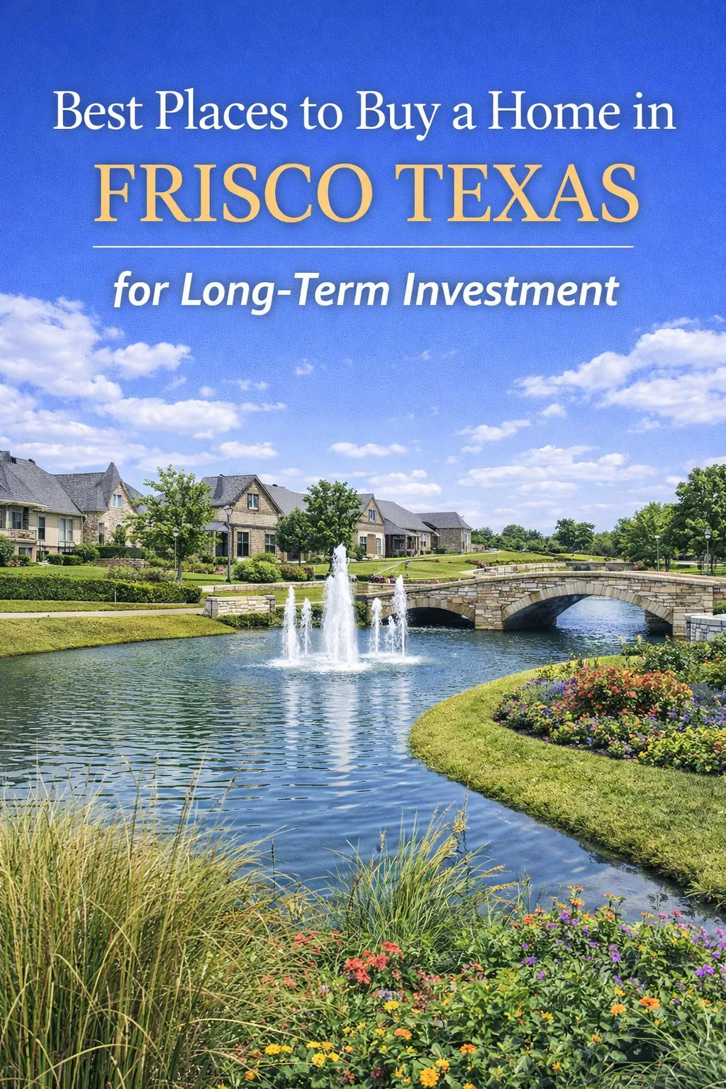 Best Places to Buy a Home in Frisco Texas for Long-Term Investment