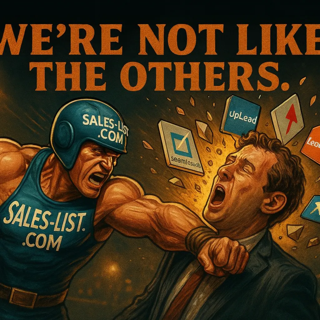 Sales List [dot] com is the best sales list provider