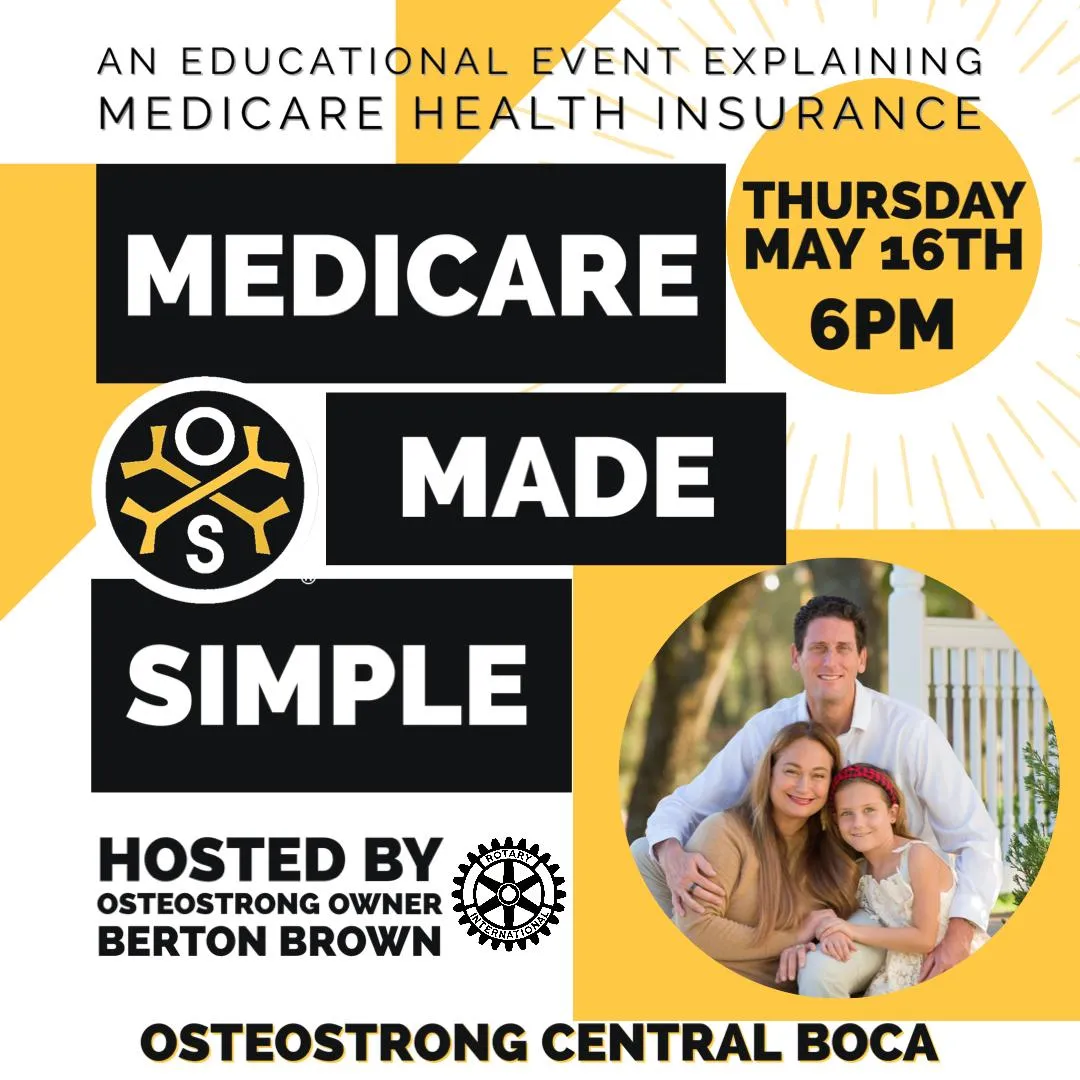 Medicare Made Simple at the Palm Beach Gardens Library. Sponsored by the Rotary Club.