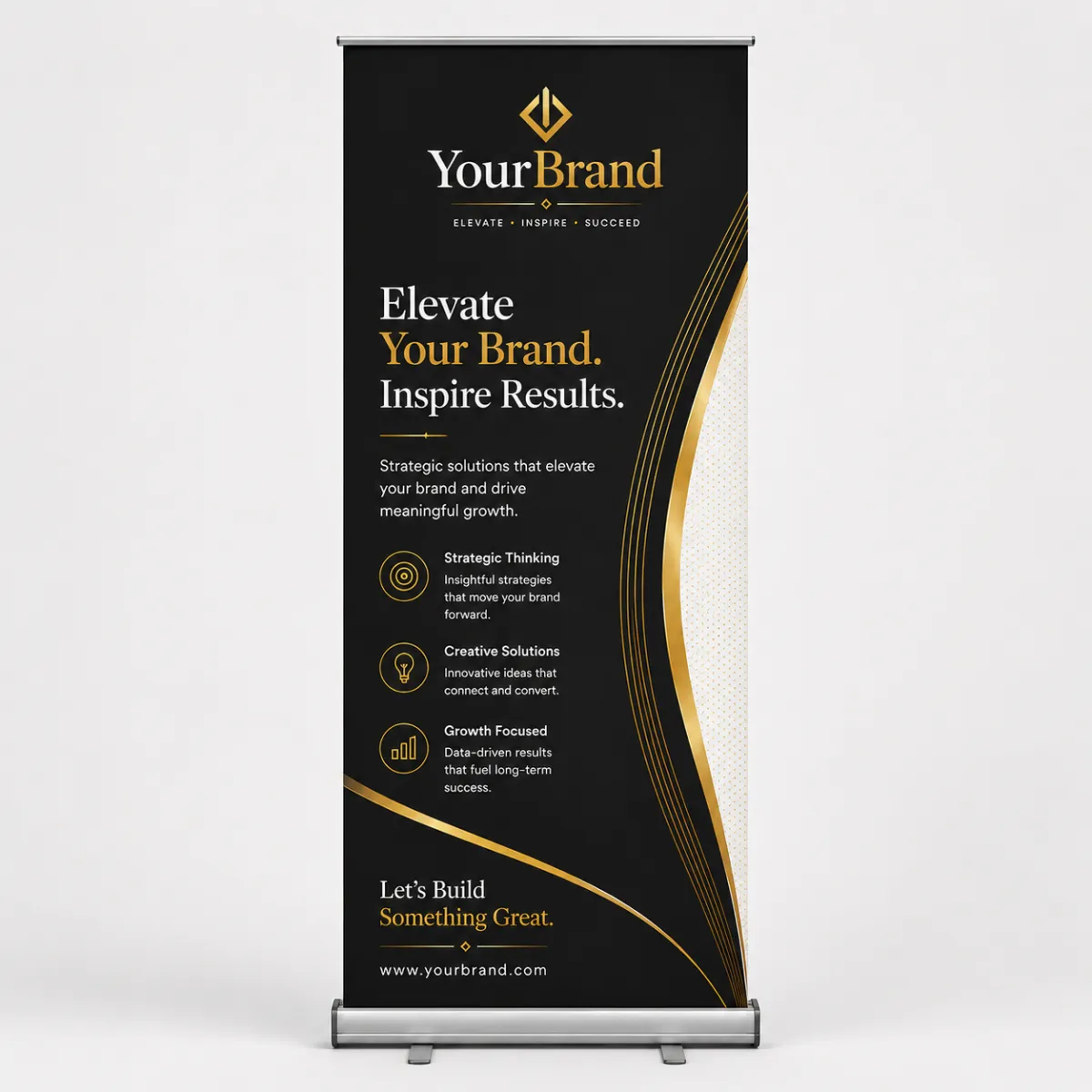 Booth Banner Stand Display