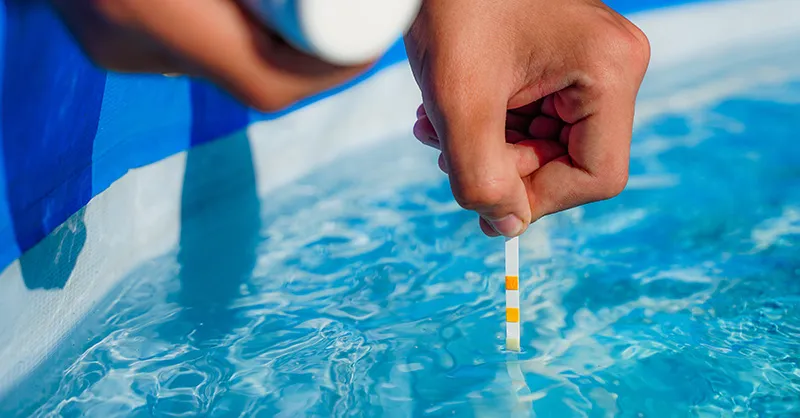 what are the health hazards of pool chemicals for swimmers