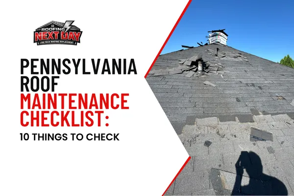 Pennsylvania Roof Maintenance Checklist: 10 Things to Check