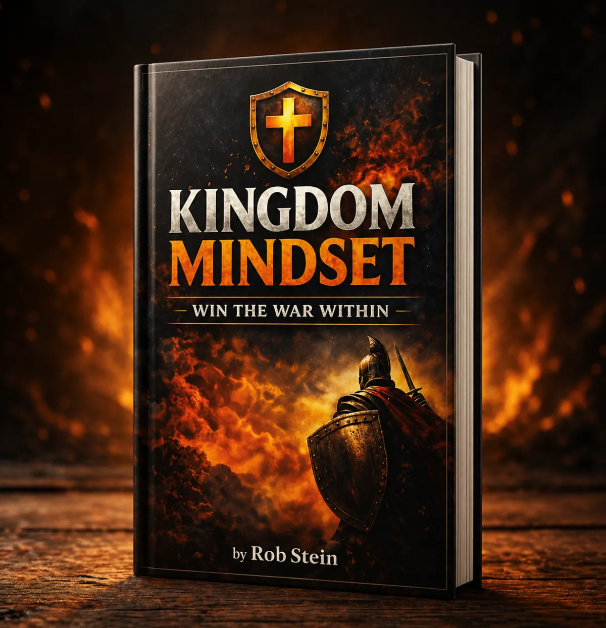 Kingdom Mindset: Win The War Within Book Cover Mockup
