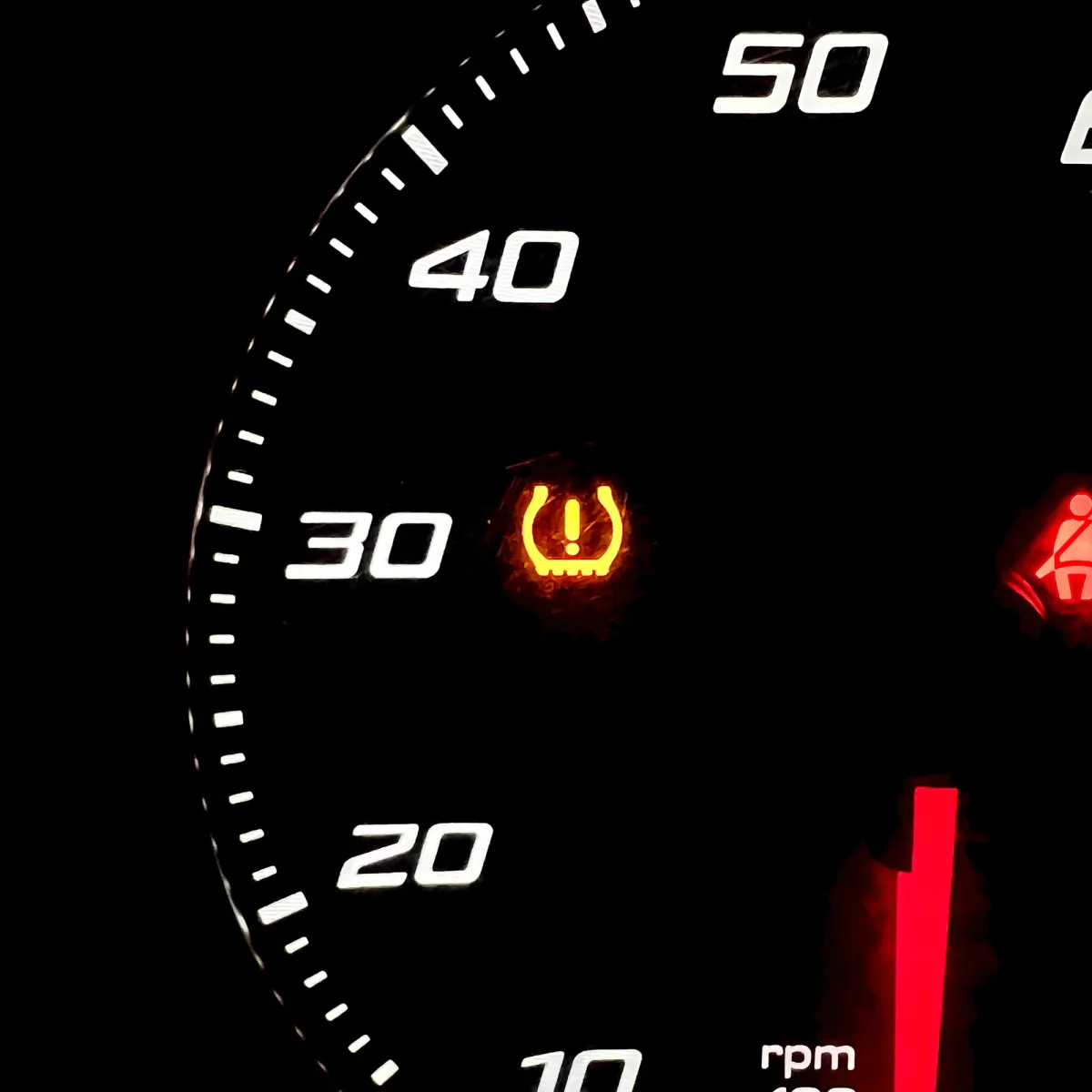 pothole on road in London, Ontario