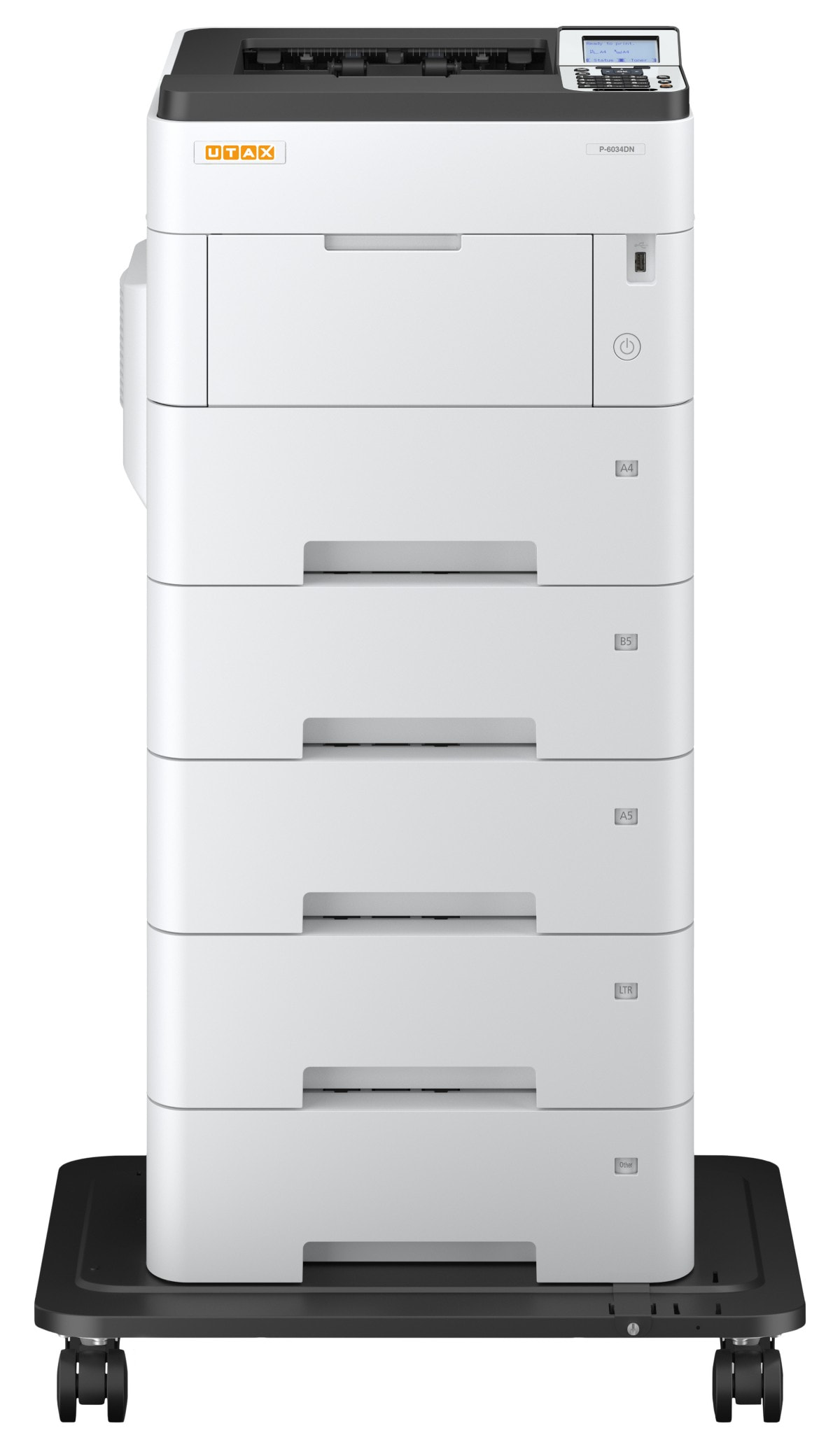 UTAX printer erinevate paberformaatide jaoks