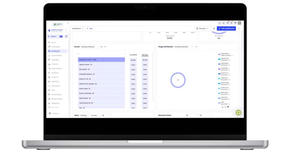 automate local crm