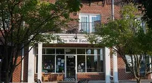 Compact deck with privacy wall and stairs in Afton Village