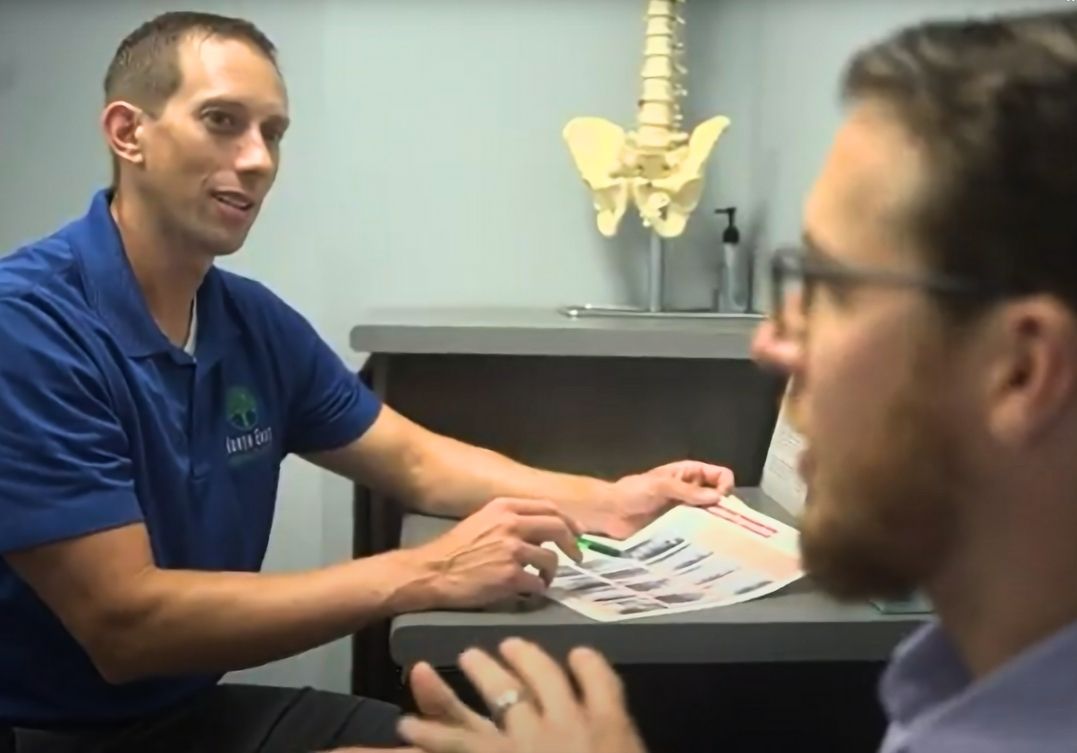 Dr. Phillips treating patient