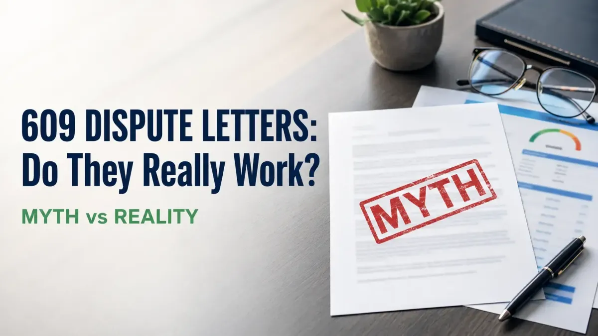 Do 609 Dispute Letters Really Work? An FCRA Attorney Explains