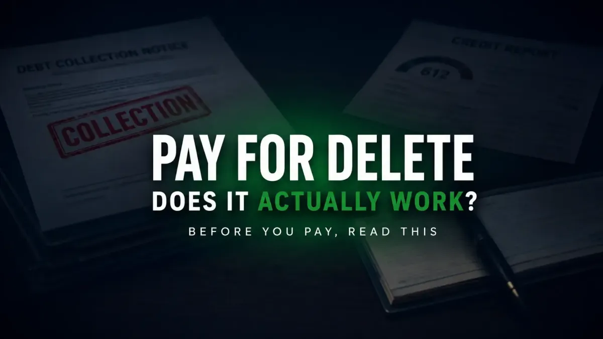 Do Pay for Delete Letters Actually Work? An Attorney's Honest Take