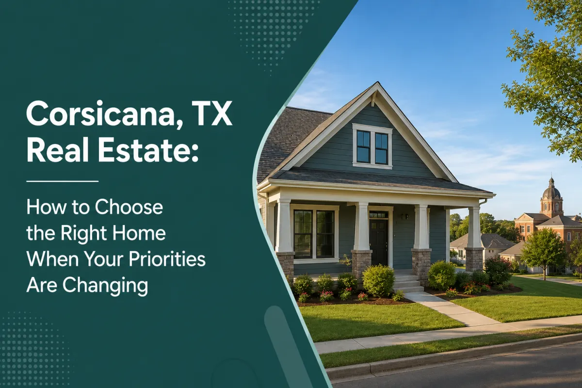 Corsicana TX real estate and homes for sale
