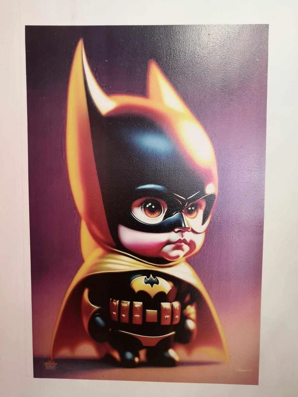 little batman wall printing uk