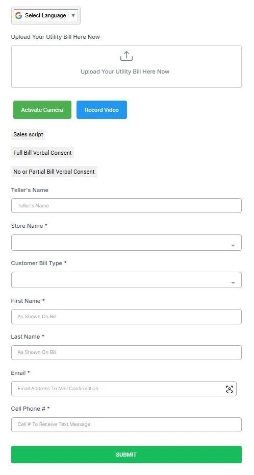 Effortlessly Capture and Sync Customer Data with 100% Accuracy Directly into Your CRM from Form attached and Ai taken Image!