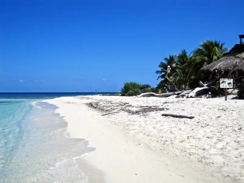 Beach in Cozumel