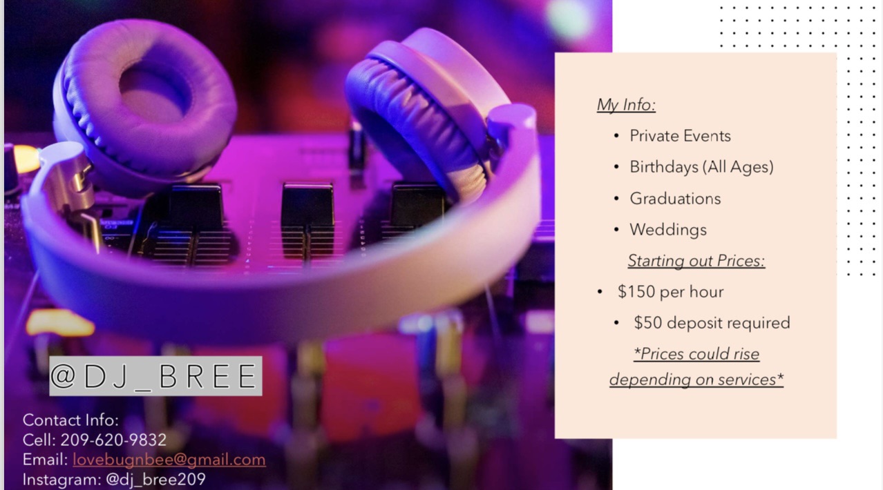 DJ Services with DJ Bree