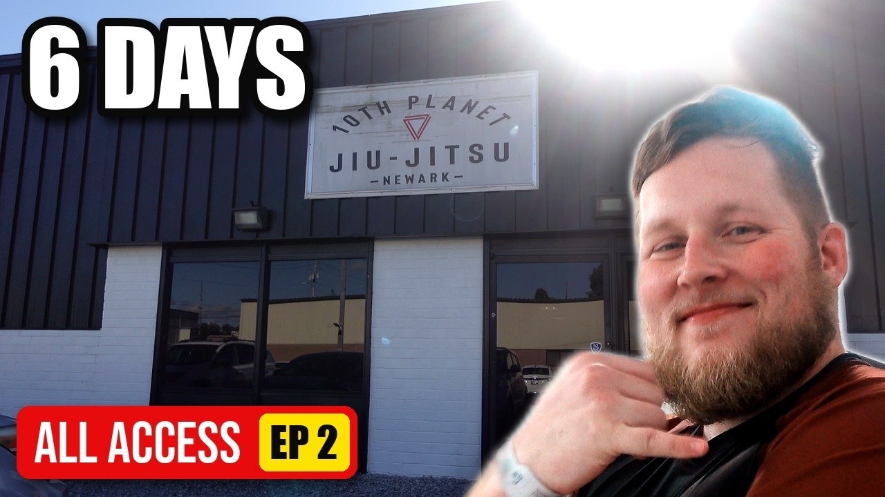 Big Ben in front of the 10th Planet Newark storefront for All Access Episode 2
