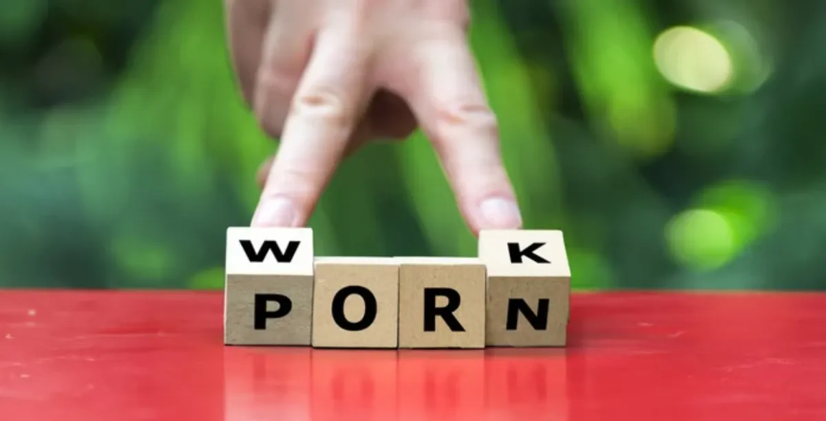 work or porn