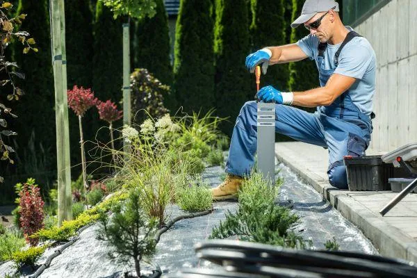 Garden Lighting Installation