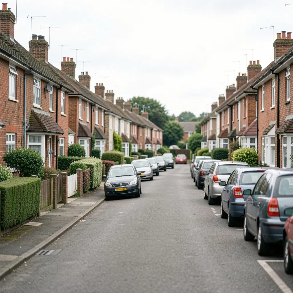 Residential street in Burgess Hill West Sussex — McMillan Electrical carry out consumer unit upgrades across Burgess Hill's homes and estates