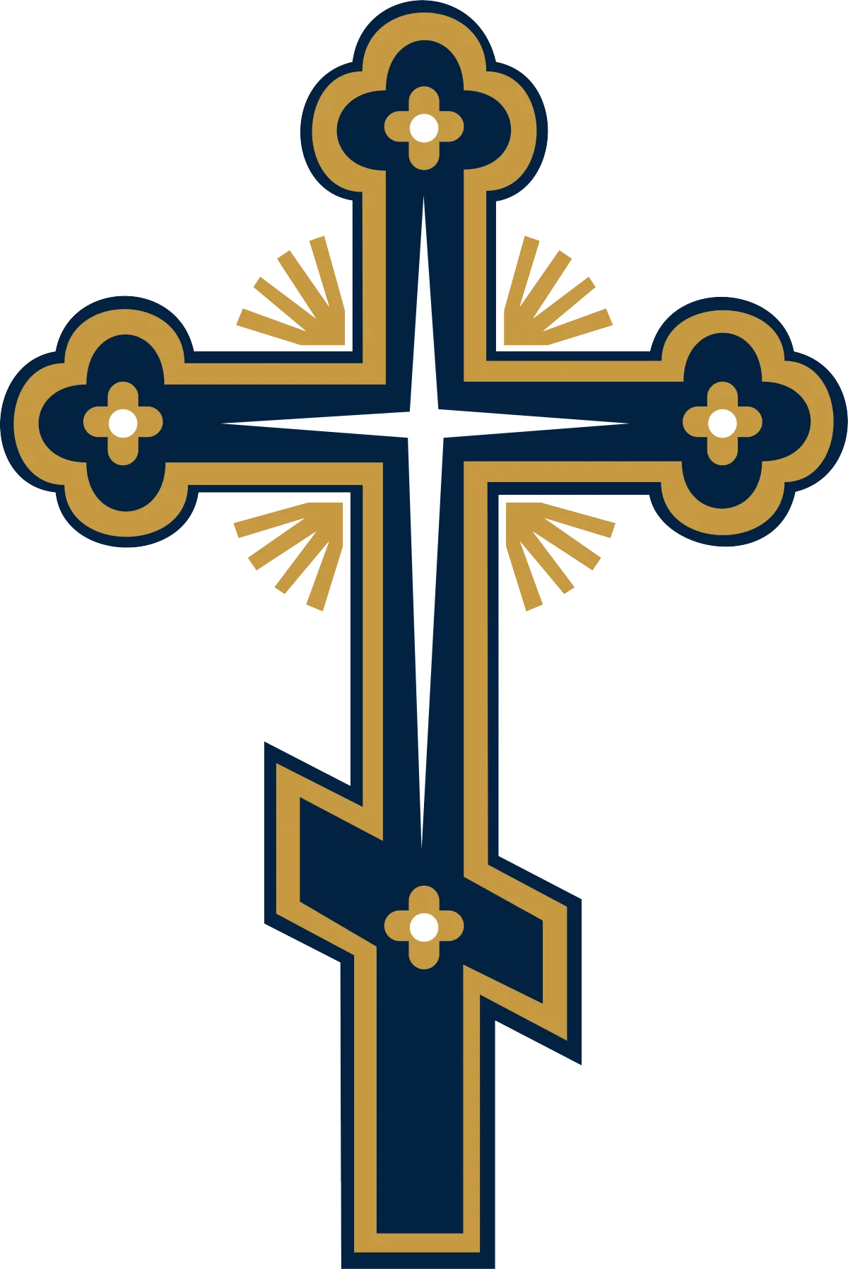 Decorative cross icon