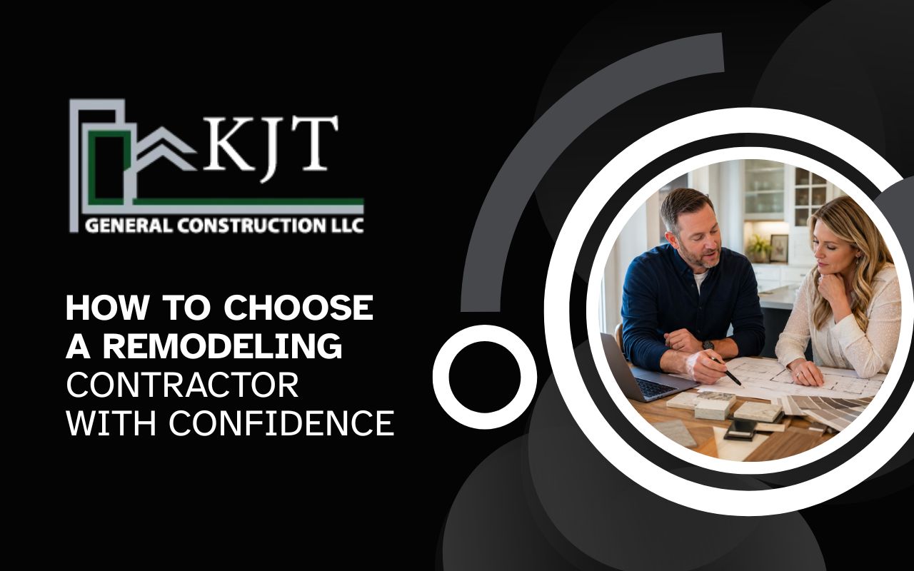 Licensed professional showing how to choose a remodeling contractor